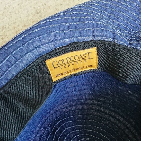 Goldcoast Sunwear Janet UV Sun Protection Hat Blue denim - Picture 5 of 10